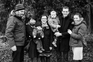 photo de famille à Tours