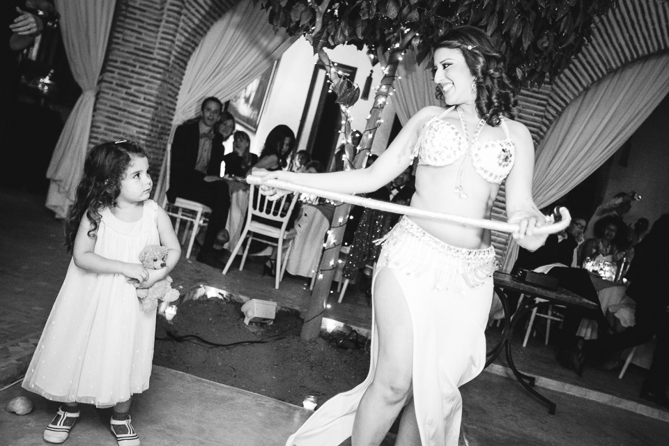 danseuse du ventre mariage marrakech et petite fille
