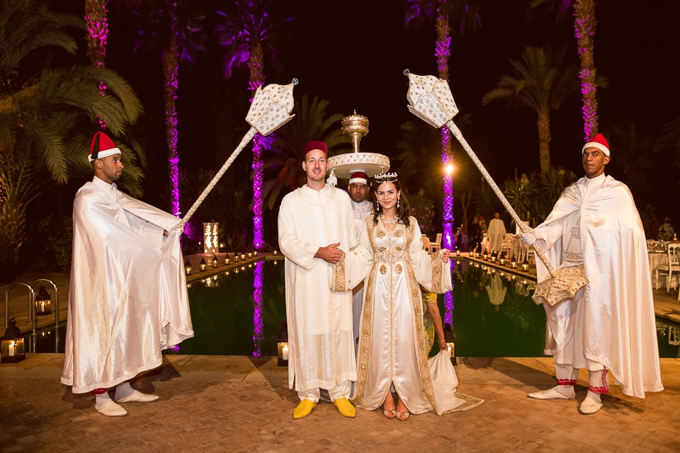 mariage à marrakech Palais de l'O