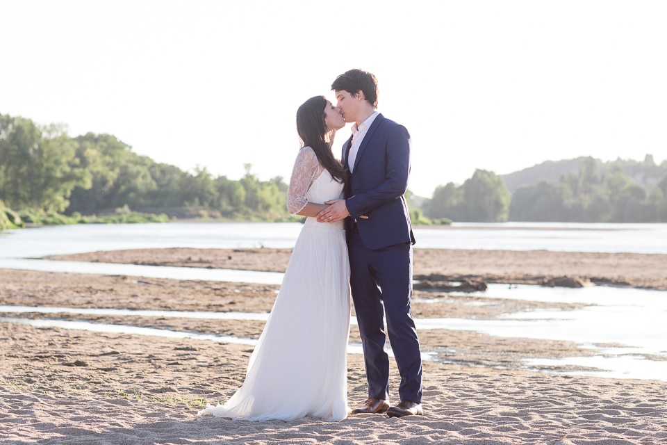 mariés sur les bords de Loire