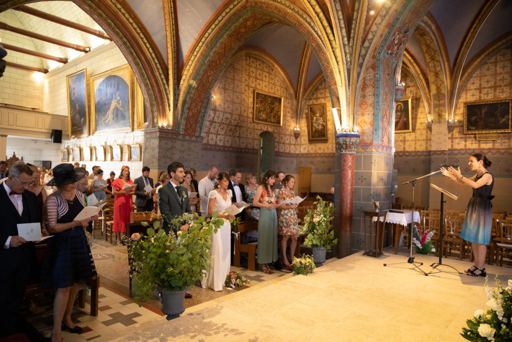 mariage en l'église de Saint AVertin 